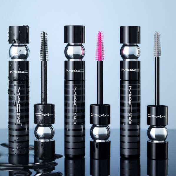 Close up of model eyes showcasing eyeshadow and mascara application